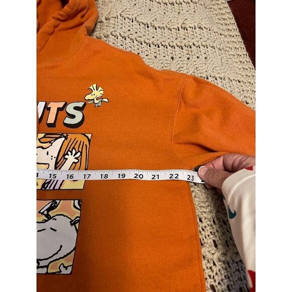 Peanuts Womens Hoodie Long Sleeve Cartoon Characters Print L 60% Cotton 40% Poly - Picture 9 of 10
